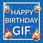 Happy Birthday GIF أيقونة