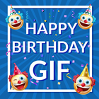 Joyeux Anniversaire GIF icône