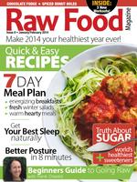 Raw Food Magazine Plakat