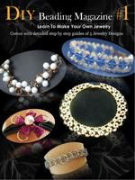 DIY Jewelry Making Magazine Affiche