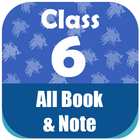 Class 6 All Books And Notes icône