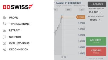 BDSwiss capture d'écran 1