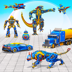 Dragon Police Robot Car Games icon