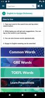 English : Kyrgyz Dictionary syot layar 1