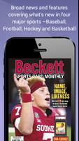 Beckett Sports Card Monthly Affiche