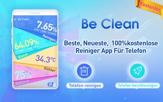 Be Clean Plakat