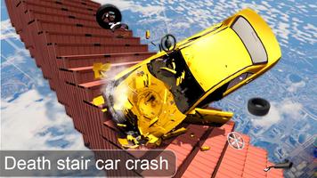 Beam Drive Crash Death Stair C poster