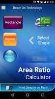 Area Ratio Calculator Affiche