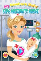 Newborn Baby Maternity Nurse - Mom & Baby Games! โปสเตอร์