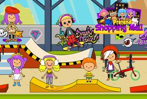 My Pretend Mall - Kids Shopping Center Town Games постер