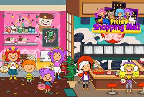 My Pretend Mall - Kids Shopping Center Town Games 스크린샷 2