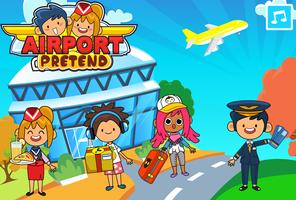 My Pretend Airport Travel Town पोस्टर