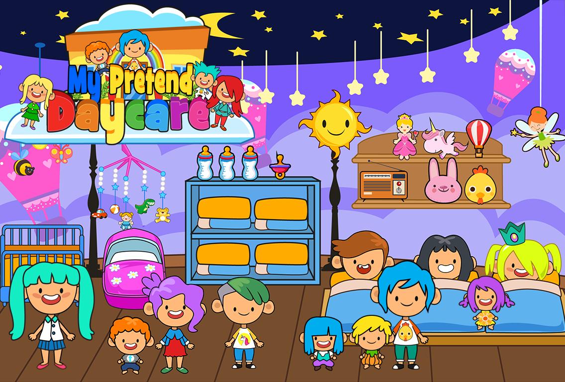 My Pretend Daycare Kids Babysitter Games Free For Android Apk Download - roblox daycare center games