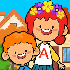 私のふりをする家と家族 - 子供たちは町のゲームをします! アプリダウンロード