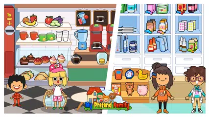 My Pretend Home & Family Town APK 下載