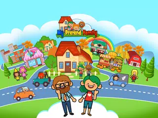 My Pretend Home & Family Town APK 下載