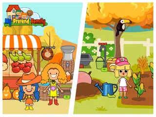 My Pretend Home & Family Town APK 下載