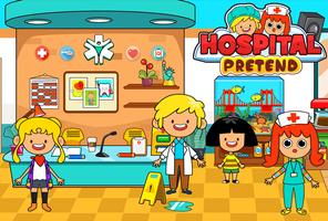 My Pretend Hospital Town Life imagem de tela 1