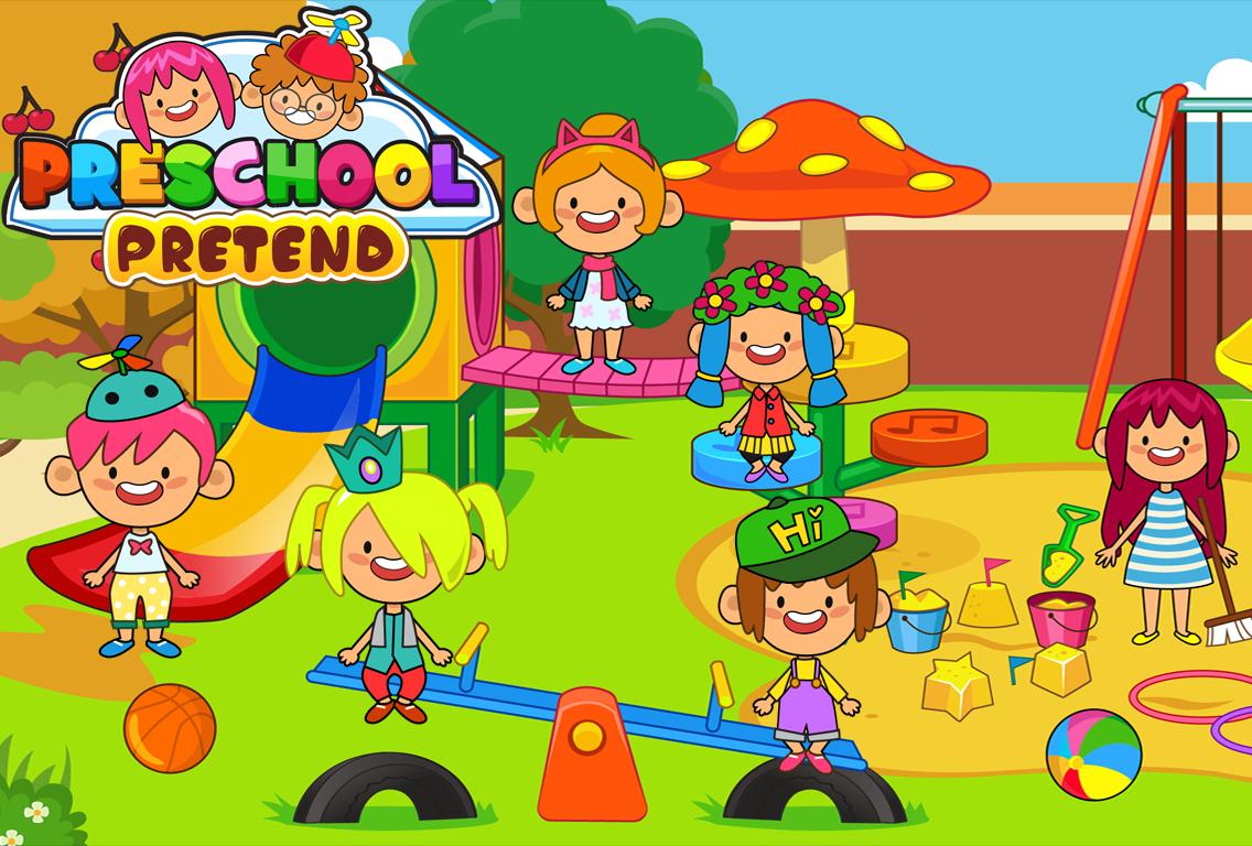 Kids games полная. Pretend игра. School Kids игра. Pretend Preschool. Игра Preschool game.