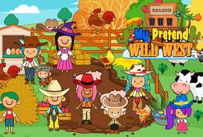 My Pretend Wild West - Cowboy & Cowgirl Kids Games capture d'écran 2
