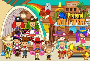 My Pretend Wild West - Cowboy & Cowgirl Kids Games capture d'écran 3