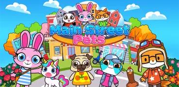 Main Street Pets Village Town