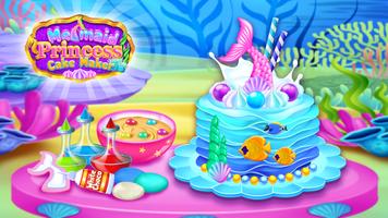 Mermaid Glitter Cake Maker capture d'écran 3