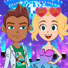 Descargar APK de My Pretend Neon Night Club - Kids Dance Games FREE