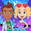 My Pretend Neon Night Club - Kids Dance Games FREE APK
