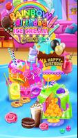 Rainbow Glitter Birthday Cakes poster