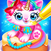 Cute Pet Dress Up Cakes - Rainbow Baking Games