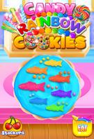 Candy Rainbow Cookies & Donuts โปสเตอร์