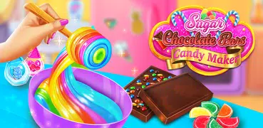 Sweet Rainbow Candy Cooking