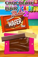 Chocolate Candy Bars Maker & Chewing Gum Games 스크린샷 1