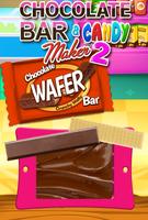 Chocolate Candy Bars Maker & Chewing Gum Games تصوير الشاشة 1
