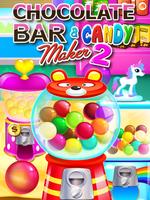 Chocolate Candy Bars Maker & Chewing Gum Games capture d'écran 2
