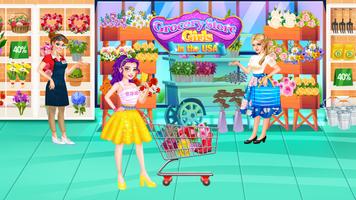 برنامه‌نما Grocery Store Girl in the USA عکس از صفحه