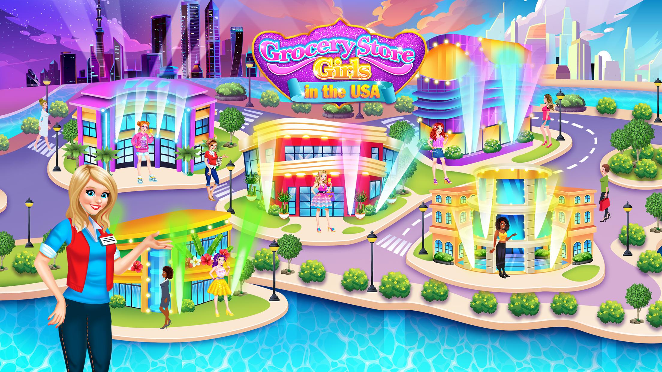 Grocery Store Girl In The Usa Shopping Games For Android Apk Download