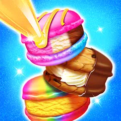Скачать Rainbow Ice Cream Sandwiches APK
