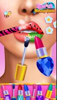 Lip Art - Lipstick Makeup ASMR Affiche