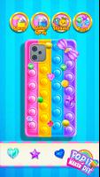 Pop It 3D Fidget Toy Maker الملصق
