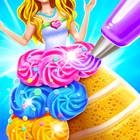 Rainbow Princess Cake Maker icône