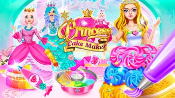Rainbow Princess Cake Maker ポスター