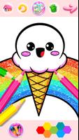 Rainbow Glitter Coloring Book Screenshot 2