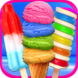 Rainbow Ice Cream icône
