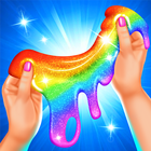 Rainbow Glitter Slime Maker icône