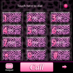”GO Contacts Pink Cheetah Theme