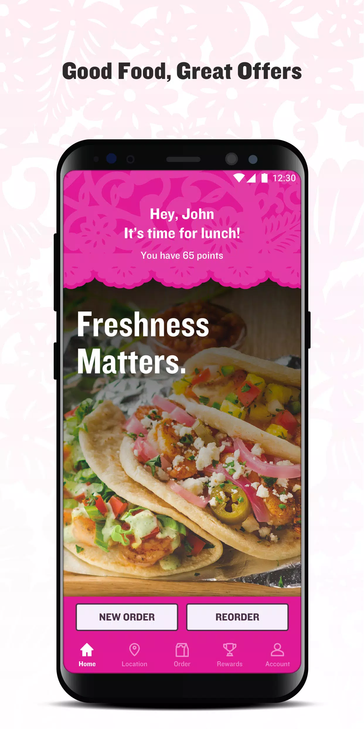 taco cabana delivery fee
