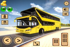 관광 버스 시뮬레이터 2019 : 해변 버스 게임 스크린샷 1
