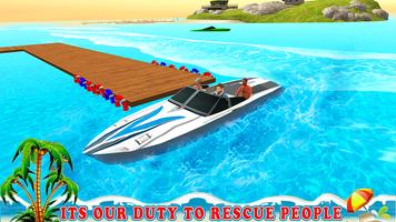 Beach Rescue Simulator - Rescue 911 Survival скриншот 1